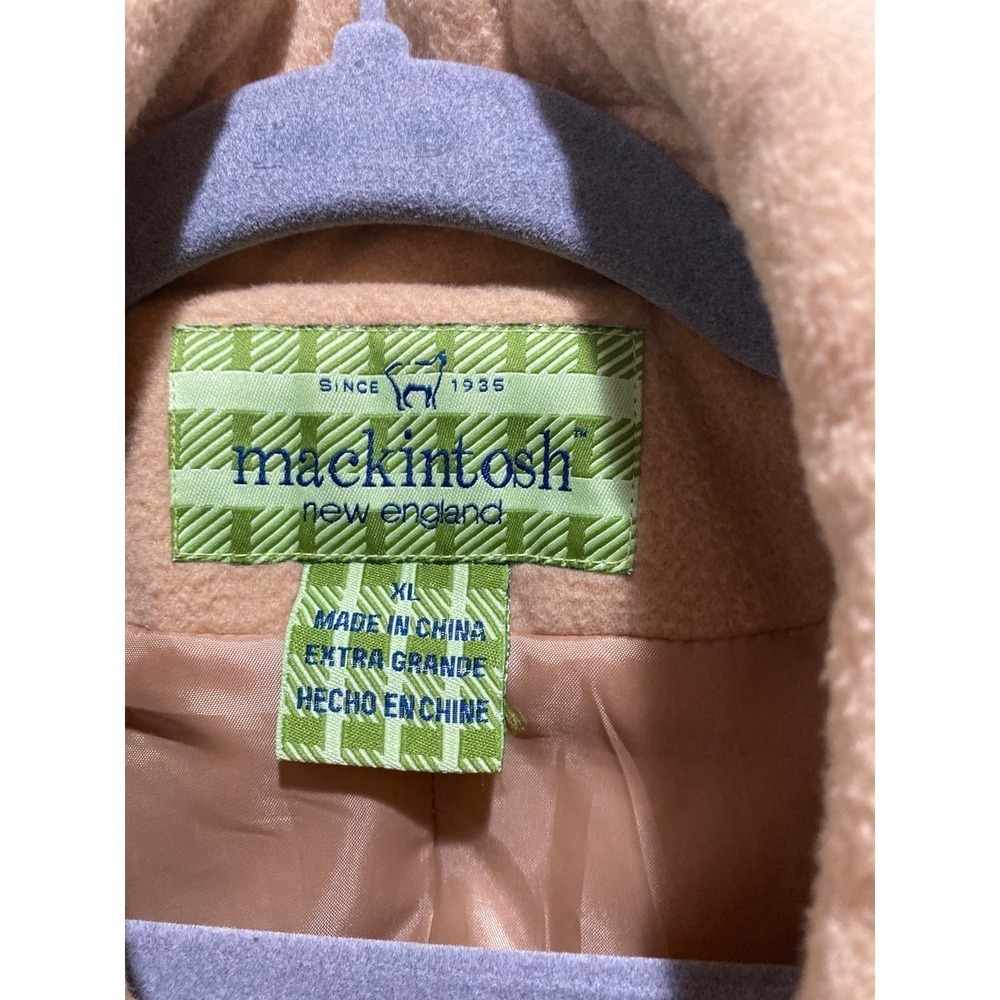 Mackintosh New England Tan Pea Coat Size XL - Picture 2 of 5